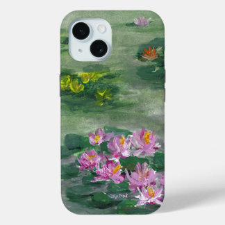 *'LiLy Pond' design iPhone 15 Case