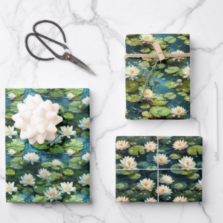 Lily Pond Wrapping Paper