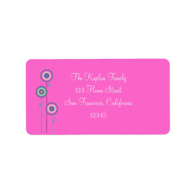 Lily Rachel Return Address Label (Front)