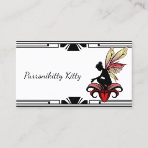 Lily Shadow Fairy Business Card