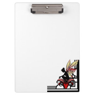 Lily Shadow Fairy Clipboard
