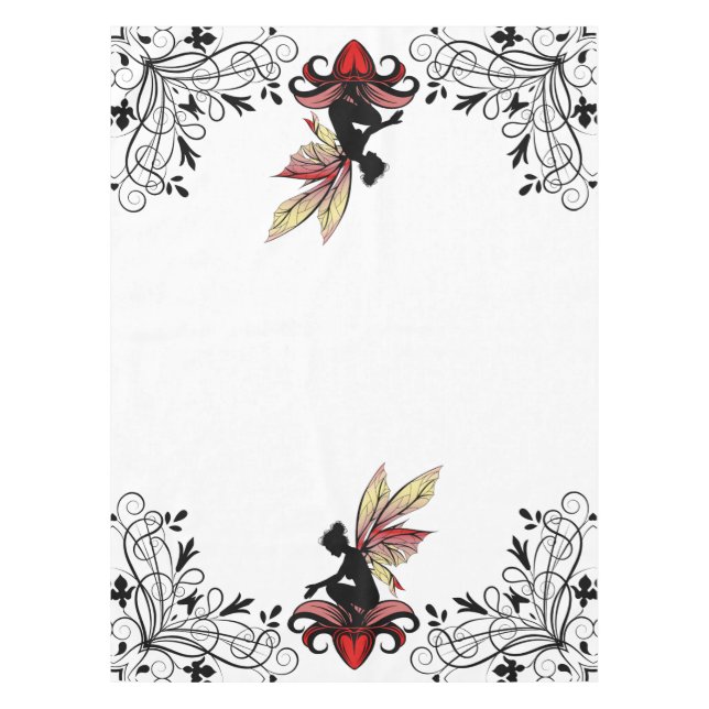Lily Shadow Fairy Tablecloth (Front)
