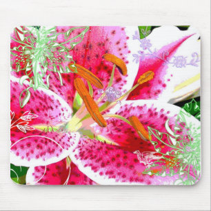 Lily Stargazer Fantasy, Mousepad