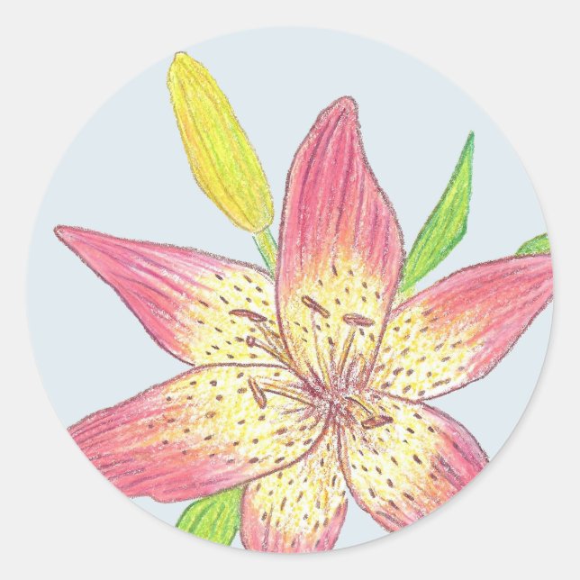 Lily Sticker (Front)