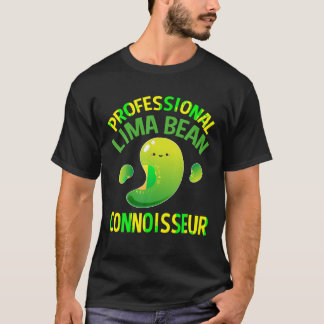 Lima Bean Connoisseur T shirt Vegan Gifts for Men 