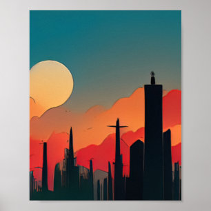 Lima Comics style Poster