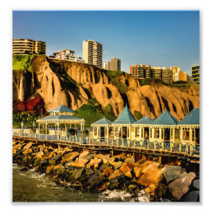 Lima Pérou, photo de la côte