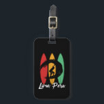 Lima Peru Beach Vintage Retro Surfing Luggage Tag<br><div class="desc">Vintage retro surfboard design for surfers who love surfing and riding the ocean waves. Cool summer holiday, spring break merchandise for those who enjoy hot sun, tropical weather, sunbathing under the palm tree. Grunge and distressed design to wear while enjoying the beach party and singing around the bonfire. Great souvenir,...</div>
