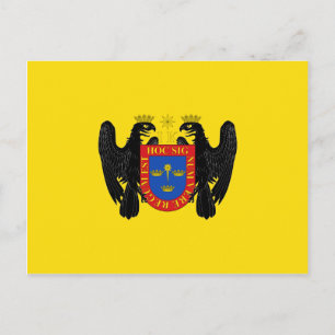 Lima, Peru flag Postcard