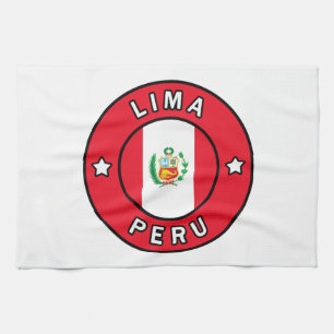Lima Peru Kitchen Towel