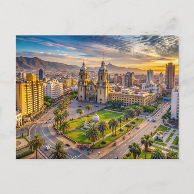 Lima, Peru  Postcard (Front)