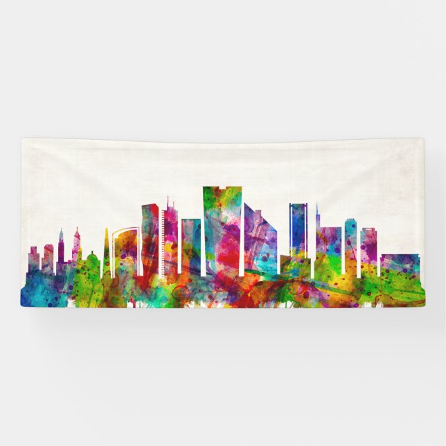 Lima Peru Skyline Banner (Horizontal)
