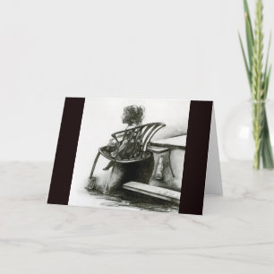 L'imagination nourrit ma carte de voeux