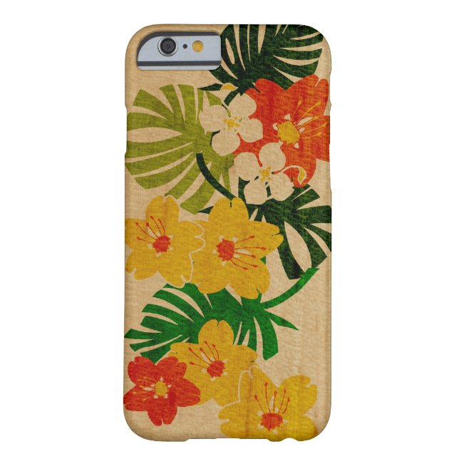 Limahuli Garden Hawaiian Faux Wood Case-Mate iPhone Case (Back)