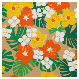 Limahuli Garden Vintage Hawaiian Floral Fabric