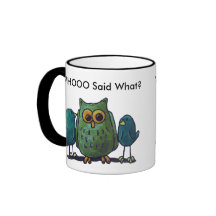 LimbBirds Black 11 oz Ringer Mug