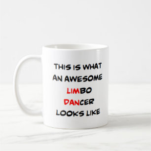 limbo dancer, awesome coffee mug
