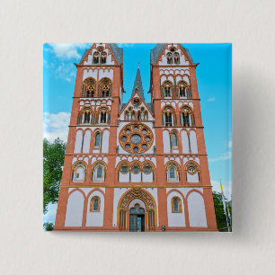 Limburg Cathedral 2 Inch Square Button