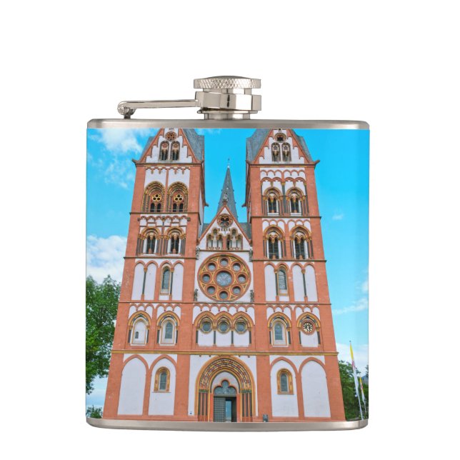 Limburg Cathedral Hip Flask (Front)