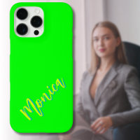 Lime 3D Azure Name | Funny Electric Green