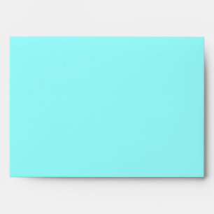 Lime and Aqua Envelope for 5x7" Invite & Card