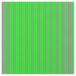 Lime and Grey Lined Pattern Fabric