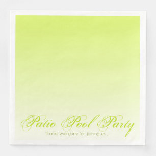 Lime and Lemon Designer Napkin