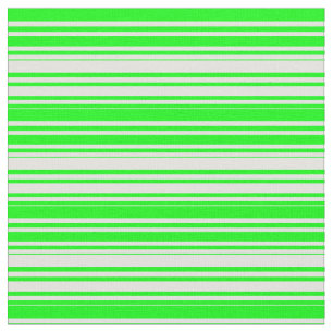 Lime and Light Cyan Coloured Lines Fabric