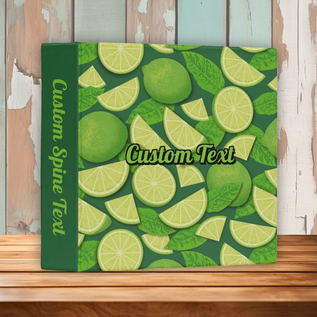 Lime Background Binder (Creator Uploaded)