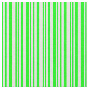 Lime & Beige Pattern Fabric