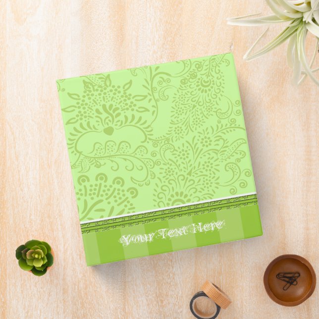 Lime Binder With Stripes (In Situ)