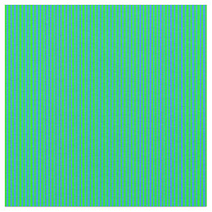 Lime & Blue Pattern Fabric