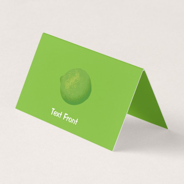 Lime Business Card (Front)