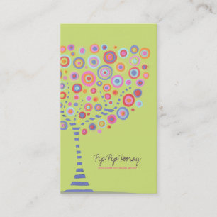 Lime Chocolate Tree Online Store Business Card