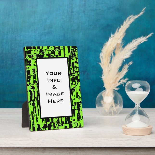 Lime Crackle Frame (Side)