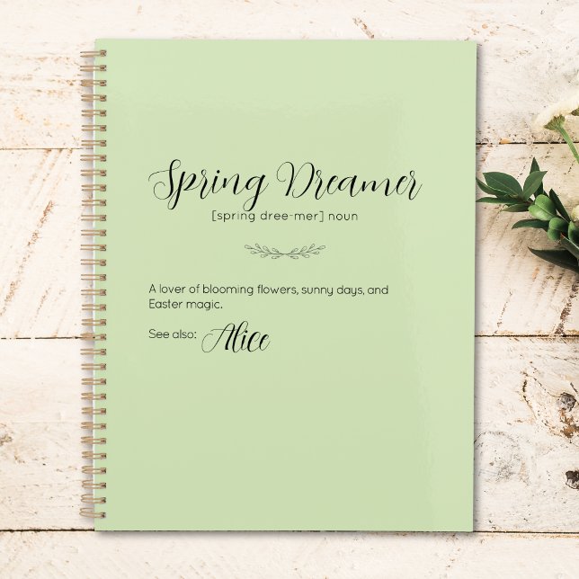 Lime Cream Easter Bunny Planner (Lime Cream Easter Bunny Planner)