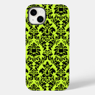 Lime Damask Case-Mate iPhone 14 Plus Case