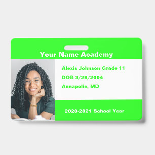 Lime Do It Yourself Custom Homeschool Badge