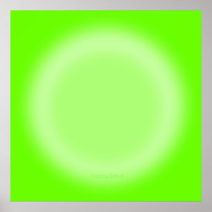 Lime Eclipse Poster