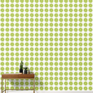 Lime Fruit Green Lime Pattern Wallpaper