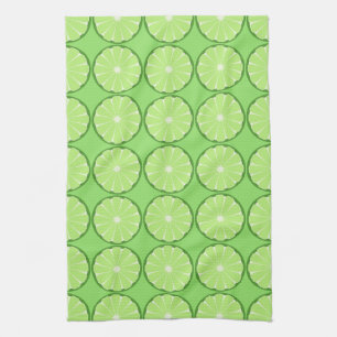 Lime Fruit Rétro Serviette de cuisine Cadeau