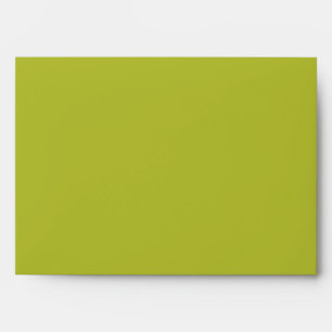 Lime Green 5x7 Envelope