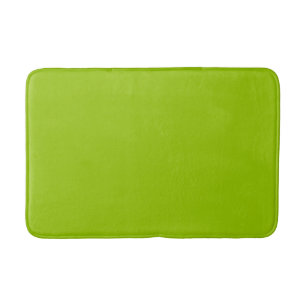 Lime Green Accent Colour Ready to Customize Bath Mat