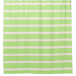 Lime green and beige five stripes pattern