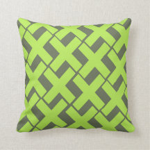 Lime Green and Grey Xs