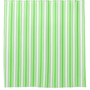 Lime green and white candy stripes