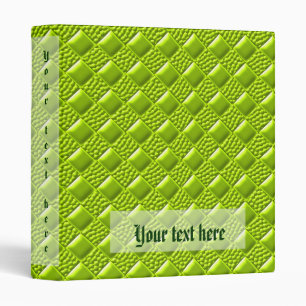 Lime Green Binder