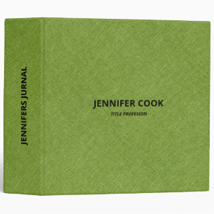 Lime Green Burlap Linen Texture Binder