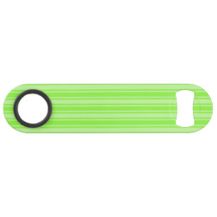 Lime green candy stripes bar key