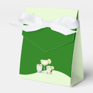 Lime Green Citrus Tequila & Tulum Bachelorette Favor Box